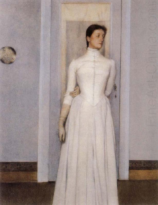 Portrait of Marguerite Khnopff, Claude Monet